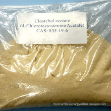 CAS 855-19-6 Acetato de Clostebol Esteroide Anabólico / Turinabol para el Crecimiento Muscular